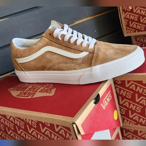 Vans Old Skool Pig Suede Tobacco Brown