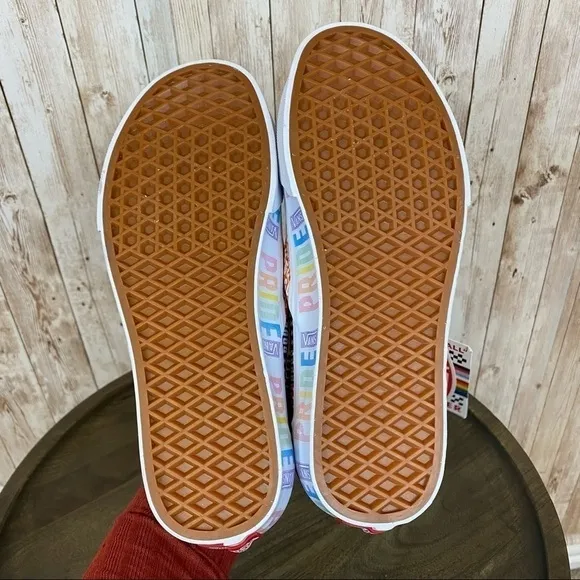 Vans Pride Classic Slip On LGBTQ Canvas Sneaker Size 9 Men