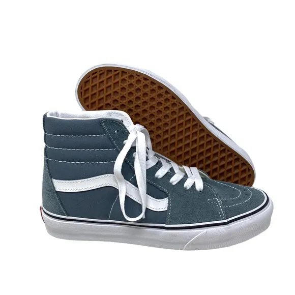 VANS Sk8-Hi Shoes Stormy Skate Suede Canvas Sneakers Men's Size VN0A4BVTRV2