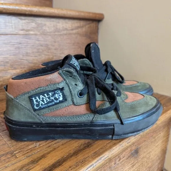 Vans Skate shoe Half Cab - Beef/Broccoli Size 4.5