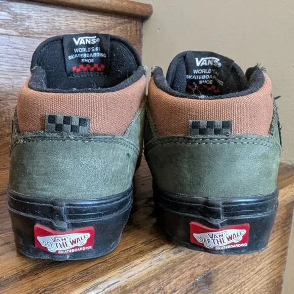 Vans Skate shoe Half Cab - Beef/Broccoli Size 4.5
