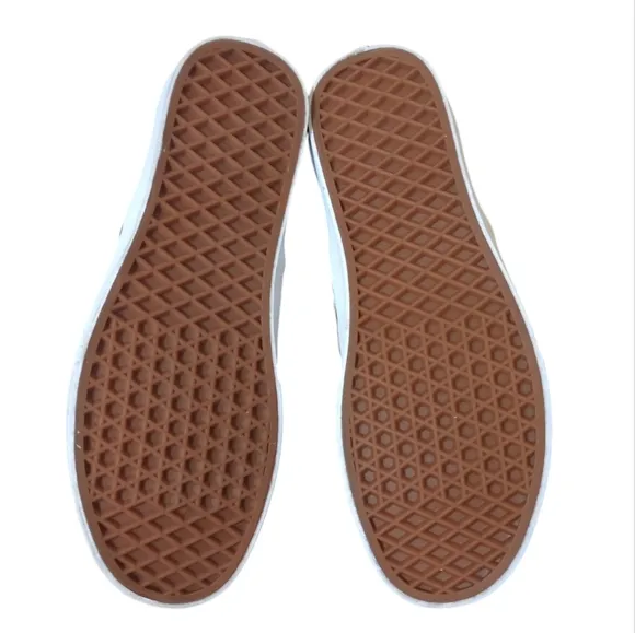 Vans Slip On Canvas Shoes Fuzzy Leopard Print Rosettes