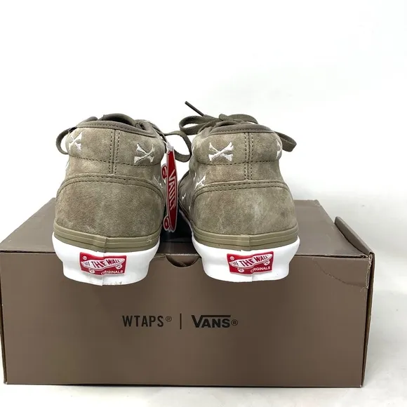 VANS Vault Chukka LX Sneakers Mid Suede Women's Bones Coyote Shoes VN0A4U3GBMD