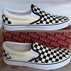 Vans WMNS Classic Slip-OnBIk&amp;Whtchckerboard/WhtVN000EYEBWWSneakers