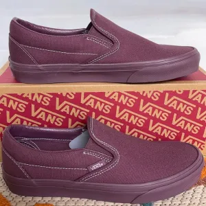 Vans WMNS Classic Slip-OnPastel Mono Plum WineVN000CT5CHISneakers