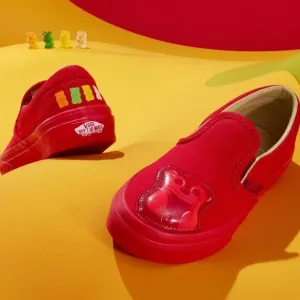 VANS x Haribo Gummy Bear Hook and Loop Slip-On Sneaker Toddler Kids Size 8.5 NEW