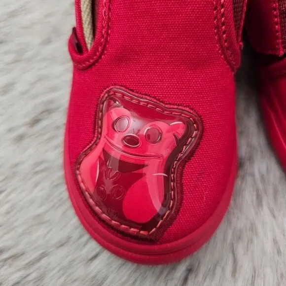 VANS x Haribo Gummy Bear Hook and Loop Slip-On Sneaker Toddler Kids Size 8.5 NEW