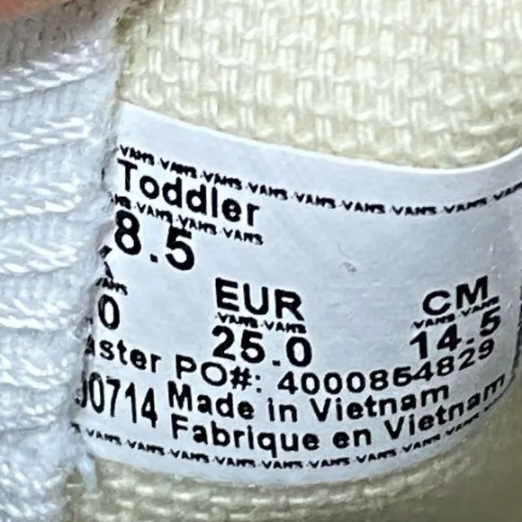 Vans x Harry Potter Classic Slip On Size 8.5 Toddler