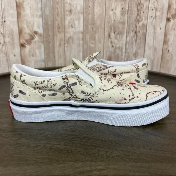 Vans x Harry Potter Classic Slip On Sneaker Size 12.5 Kids