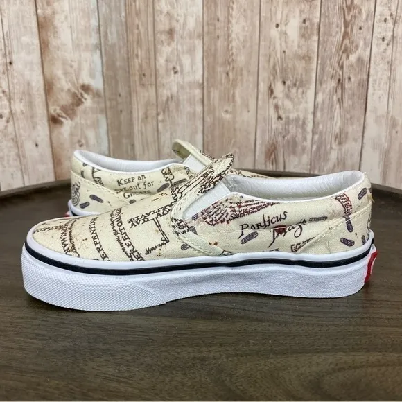 Vans x Harry Potter Classic Slip On Sneaker Size 12.5 Kids