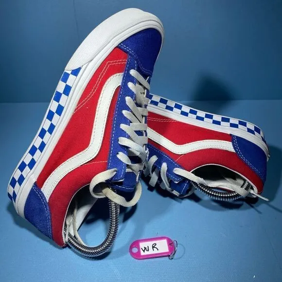 VANS Skate Shoe Mens 6,5 Women’s 8 Classic Slip On Canvas 721356