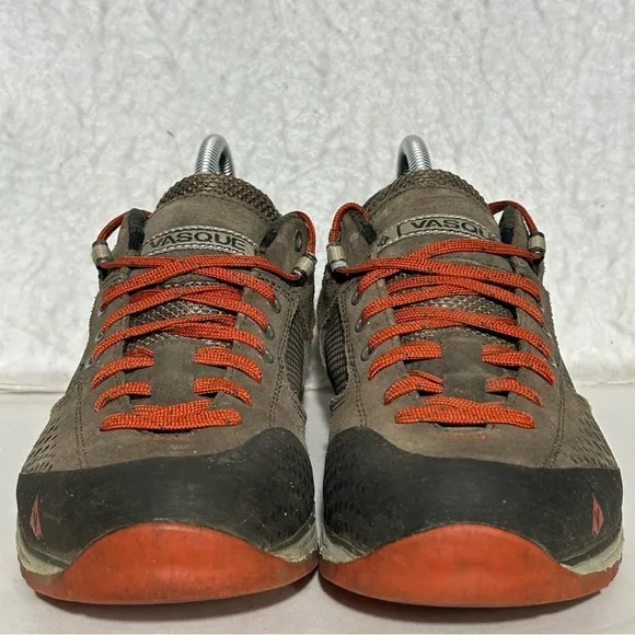 Vasque Mens Brown Grand Traverse Vibram Sole Hiking Sneakers Shoes SZ US 8 M