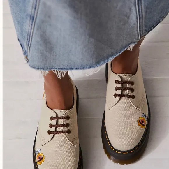 Vegan 1461 Quad Retro Oxfords