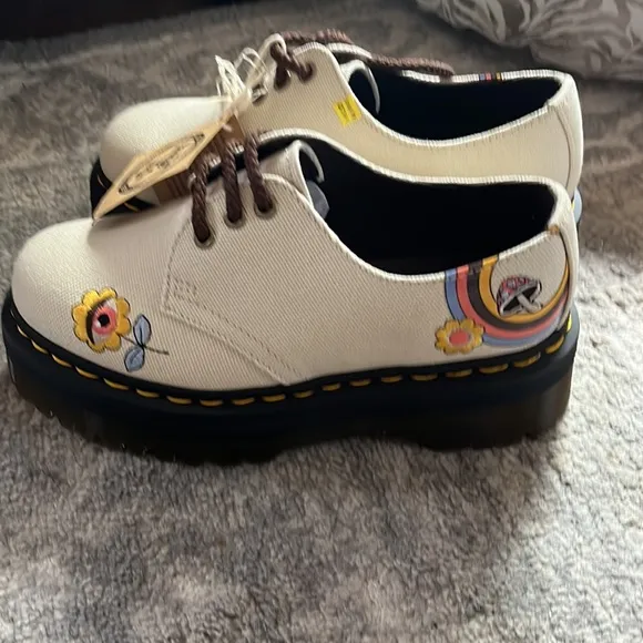 Vegan 1461 Quad Retro Oxfords