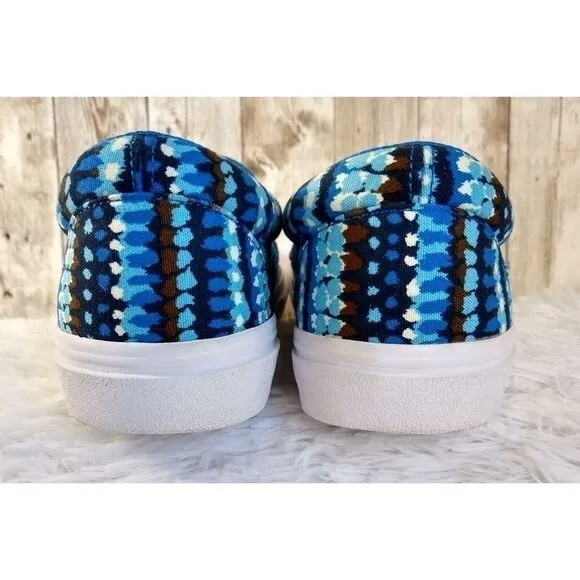 VERA BRADLEY Canvas Slip Ons/Sneakers Size 7.5