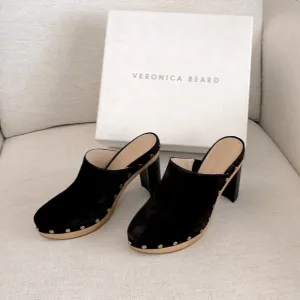 Veronica Beard Grita Platform Clog. Size 8. Black. New With Tags.