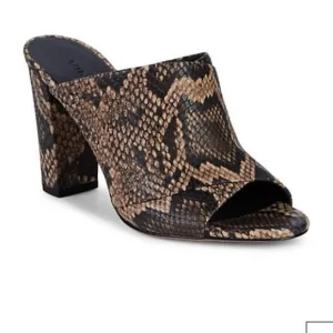 VINCE Leather Mules