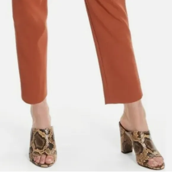 VINCE Leather Mules