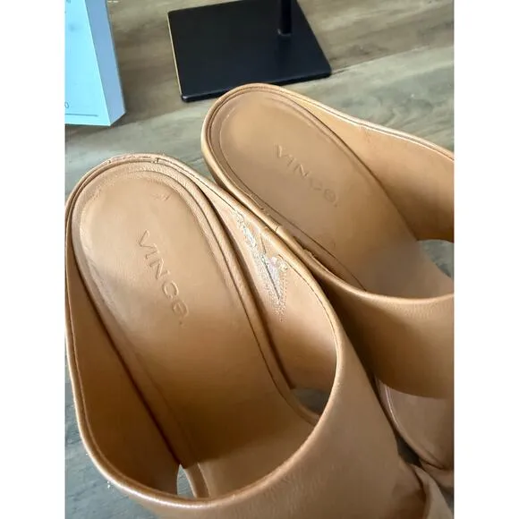 Vince Quinn Leather and Suede Heels