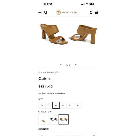 Vince Quinn Leather and Suede Heels