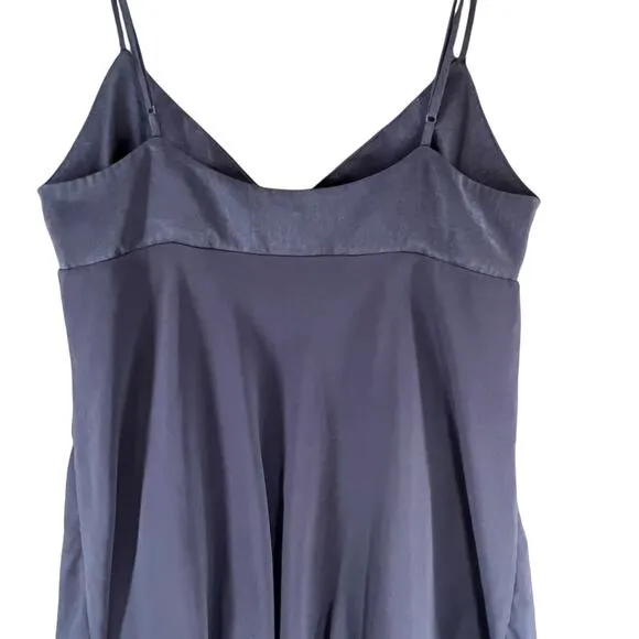 Vintage 90s Victorias Secret Babydoll Slip Dress M Blue Sheer Chemise Y2K Fairy
