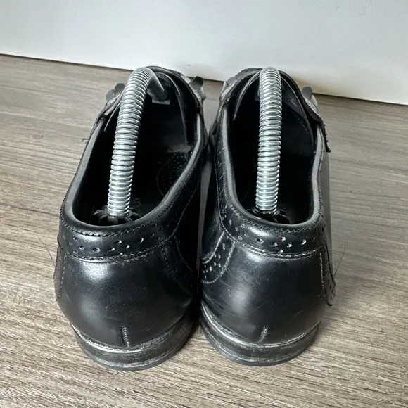 Vintage Cole Haan Men's Kiltie Loafer Size 10 D Genuine American Handsewn Black