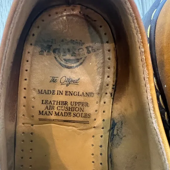 Vintage Dr Martens 1561 Made in England Oxfords UK 8 / US 10