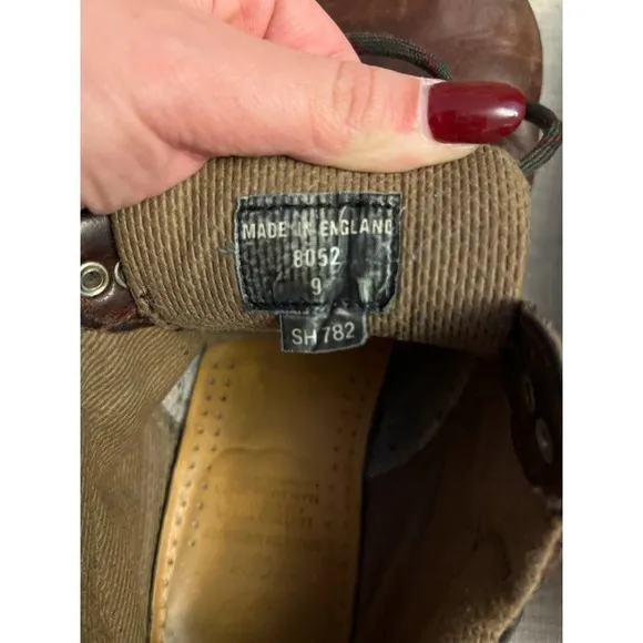 Vintage Dr Martens 8052 Leather England Oxfords