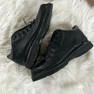 Vintage Dr Martens Black Leather Lace Oxfords Shoes size 12