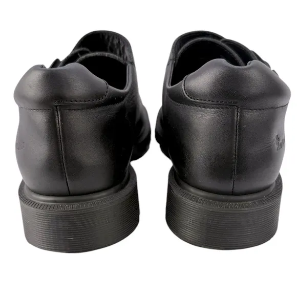 Vintage Dr. Martens Black Leather Monk Strap Oxfords Shoes M 10 L 11
