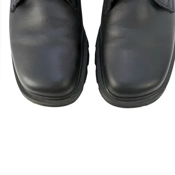 Vintage Dr. Martens Black Leather Monk Strap Oxfords Shoes M 10 L 11