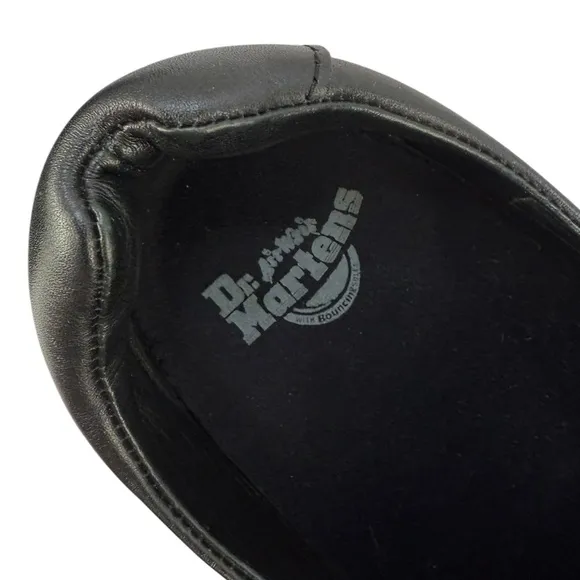 Vintage Dr. Martens Black Leather Monk Strap Oxfords Shoes M 10 L 11