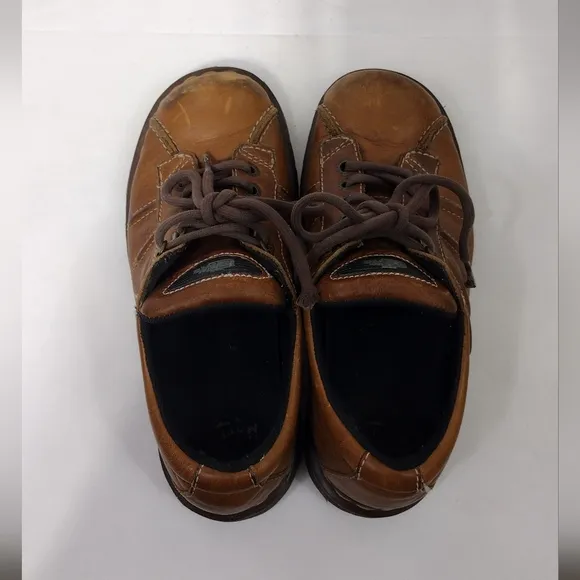 Vintage Dr. Martens Brown Leather Chunky Lace Up Derby Oxfords Shoes Mens 8