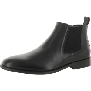 Vintage Foundry Co. Mens Darwin Black Leather Dressy Oxfords New