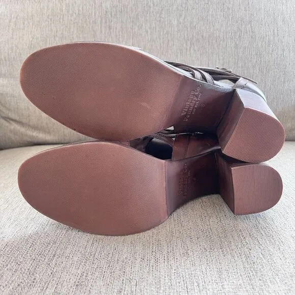 Vintage Foundry Co. Women's Lilith Open Toe Shoe Boot Sz 9