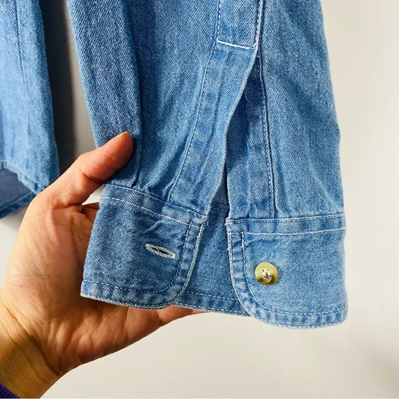 Vintage Hard Rock Cafe Denim Shirt XLarge HRC Hong Kong​