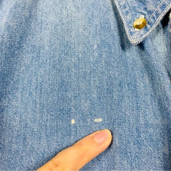 Vintage Hard Rock Cafe Denim Shirt XLarge HRC Hong Kong​
