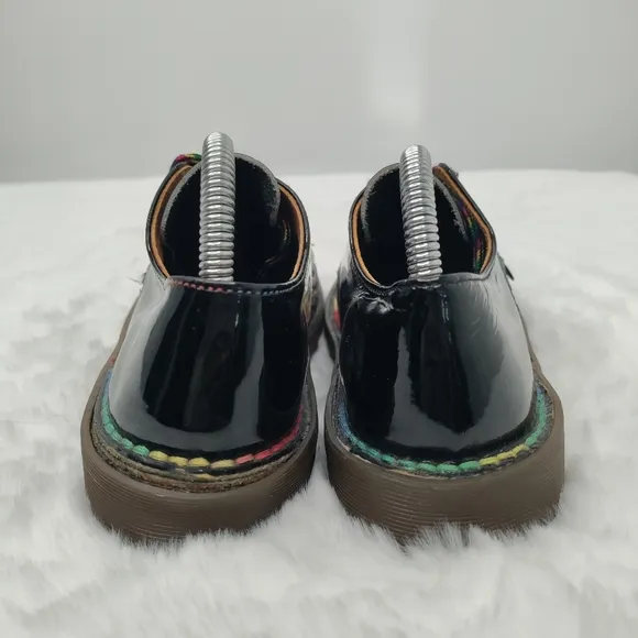 Vintage Rainbow Patent Leather Dr.Martens sz 5