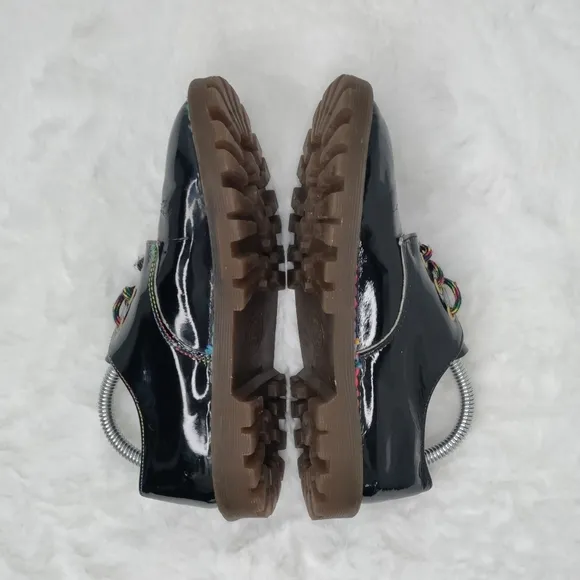 Vintage Rainbow Patent Leather Dr.Martens sz 5