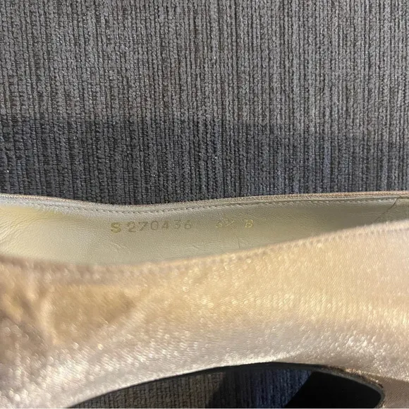 Vintage Stuart Weitzman Gold Heels