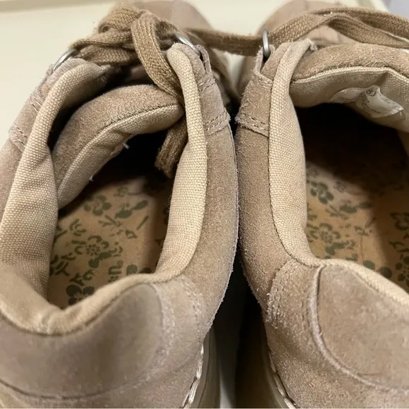 Vintage xhilaration Y2k chunky platform suede oxfords
