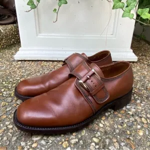 Vintage Florsheim imperial monk strap oxfords 8.5C