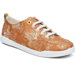Vionic Beach Pismo Sneaker Womens 7 Medium Starfish Coral Print Supportive New