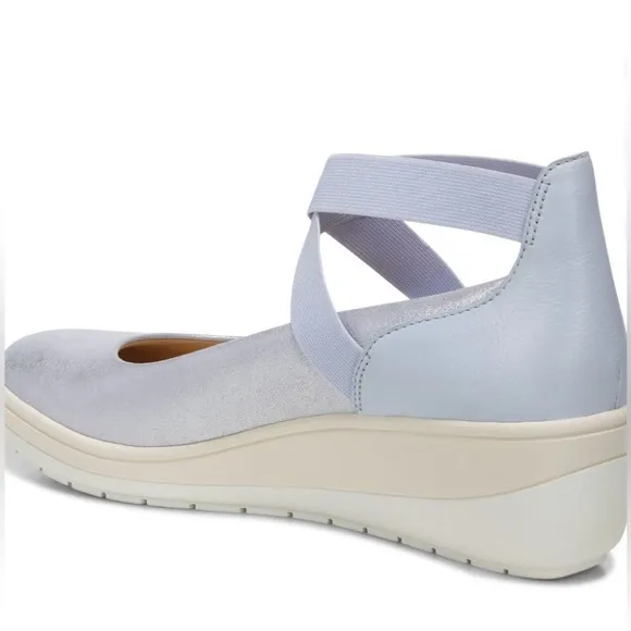 Vionic Ellery Women's Supportive Wedge Shoes Size 6 Silver