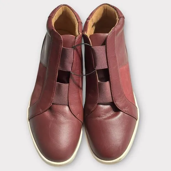 Vionic Emery Slip-on Wedge Comfort Shoe Women's 9 Maroon