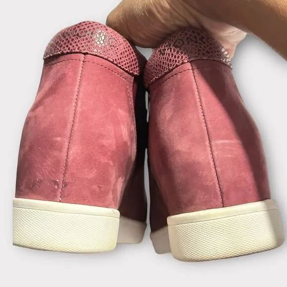 Vionic Emery Slip-on Wedge Comfort Shoe Women's 9 Maroon
