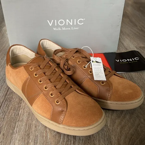 Vionic Jerome Suede Men’s Shoes Size 8.5