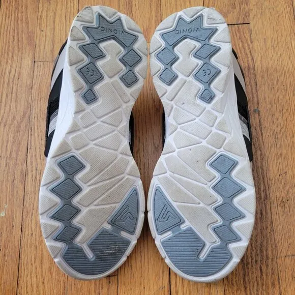 Vionic VAYDA Slip On Athletic Sneakers 8.5 Gray Black Comfort