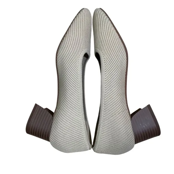 Vivaia Melody Pro Square-Toe Block Heels Pump