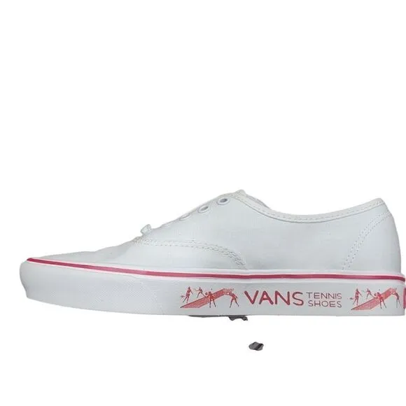 VN0A3WM748C Vans Comfycush Authent Blanc De Blanc/Red Men's - Women's